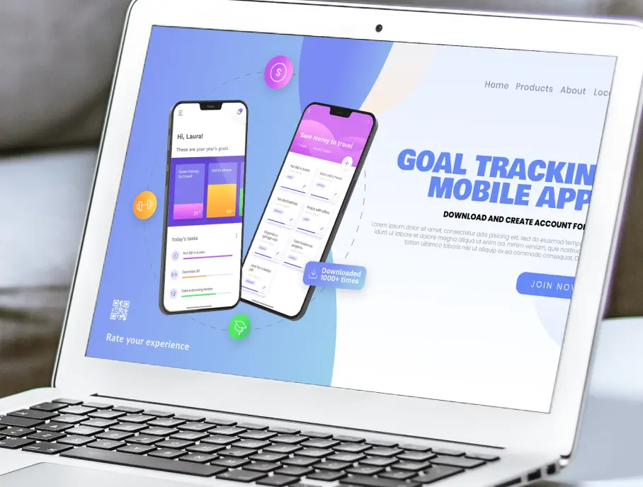 QR code generator in Web banners