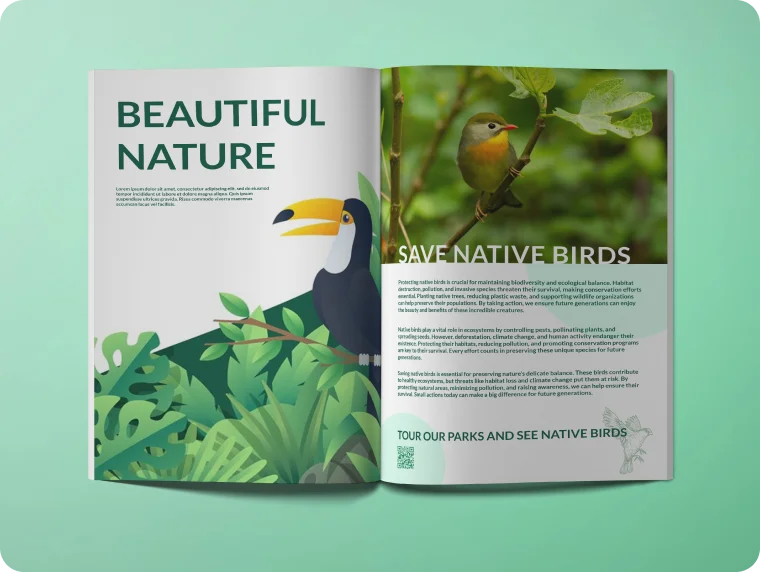 QR Codes in Magazines and Newspapers